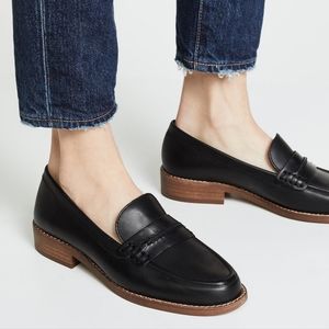 Madewell Black Elinor Loafer